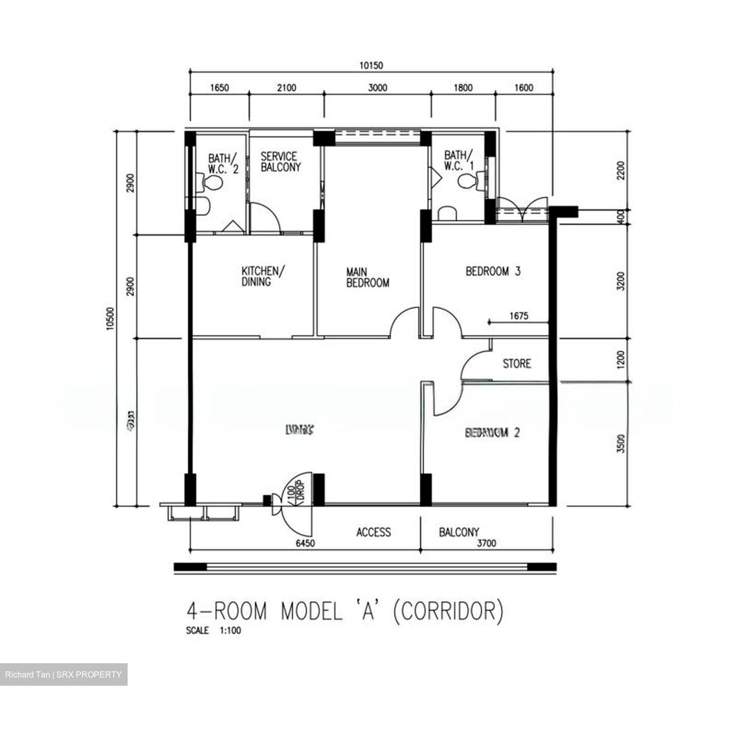 Blk 623 Woodlands Drive 52 (Woodlands), HDB 4 Rooms #551306101